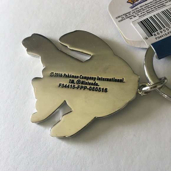 Pokemon GO Genesect Character Metal Key Chain Keychain Key Ring Nintendo New - Picture 9 of 12